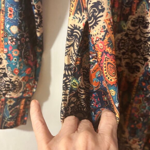 Fall paisley dress - Picture 5 of 5